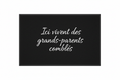 Paillasson - Ici vivent des grands-parents comblés