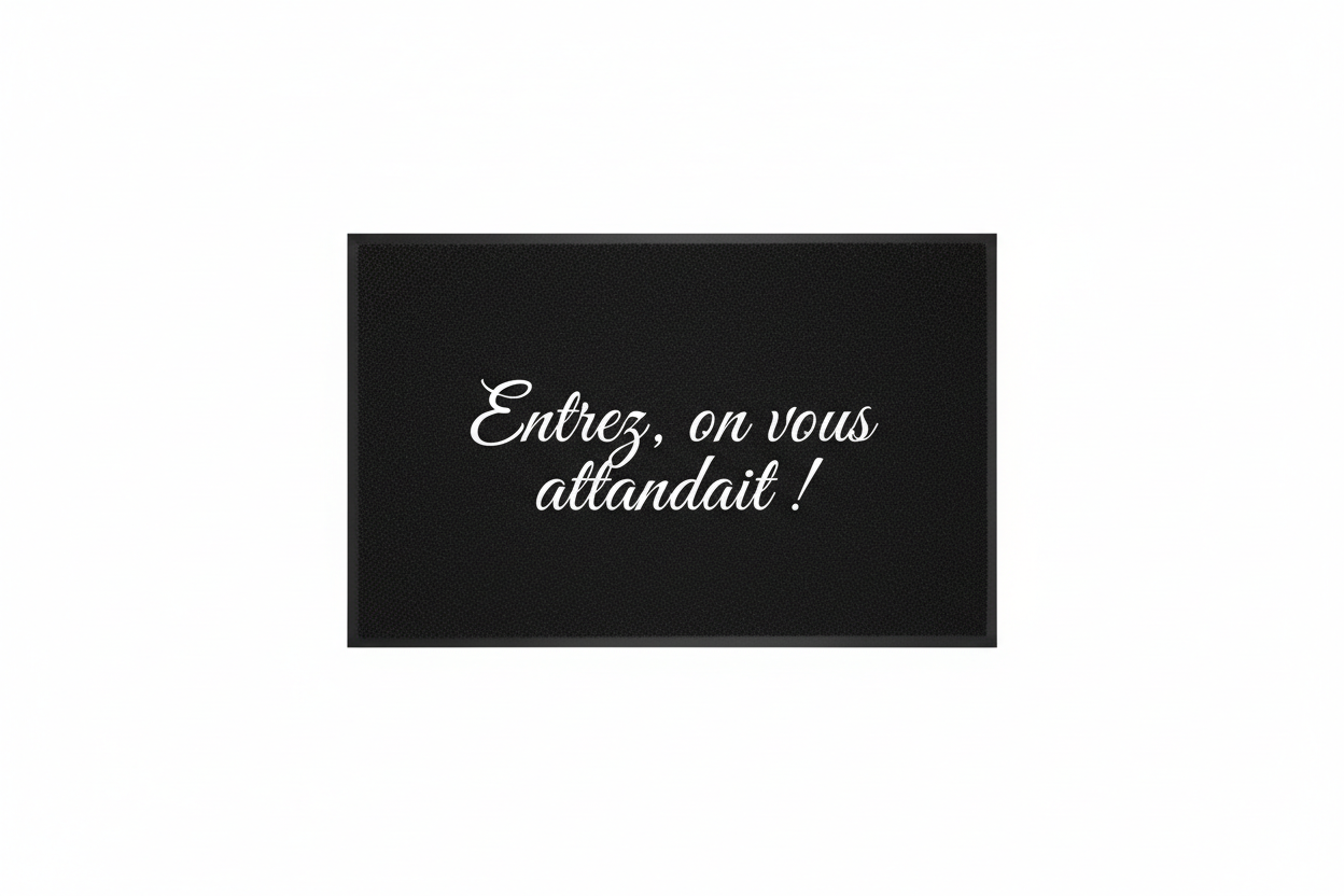 Paillasson - Entrez, on vous attendait !